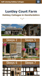 Mobile Screenshot of luntleycourtfarm.co.uk